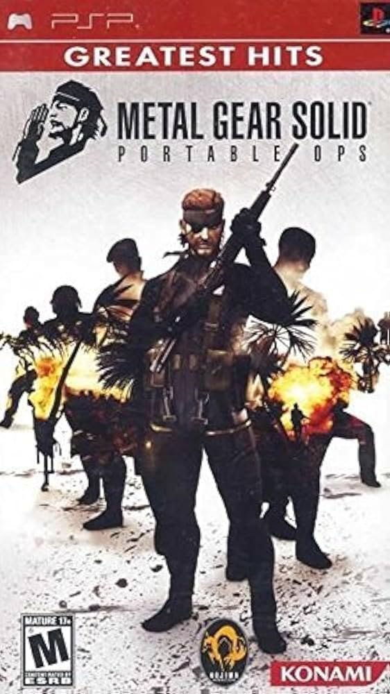 Metal Gear Solid - Portable Ops Plus PSP
